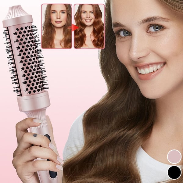 Flauschiger Kamm mit doppeltem Verwendungszweck für glattes und lockiges Haar