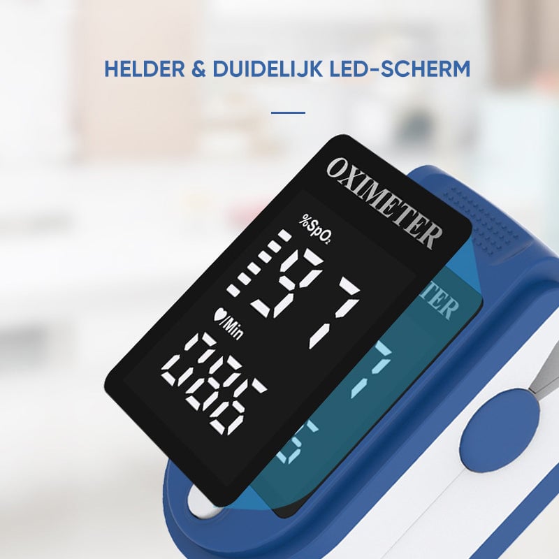 Vingertop pulsoximeter