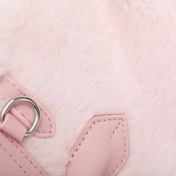 Plush Crossbody Bag for Winter Adventures