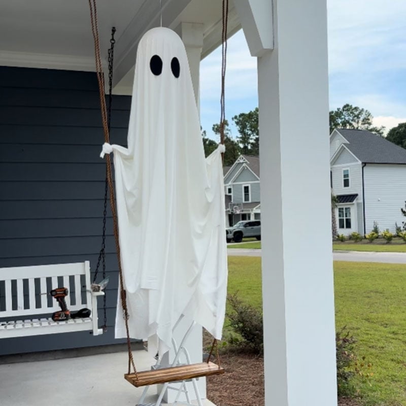 Halloween Dekoration Geister Anhänger Leuchtender Anhänger