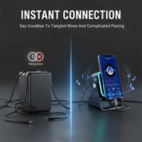 Kexon™ Wireless Induction Audio Speaker Stand