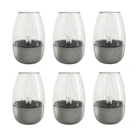 Solar LED Candle Goblet Light for Outdoor Waterproof Use