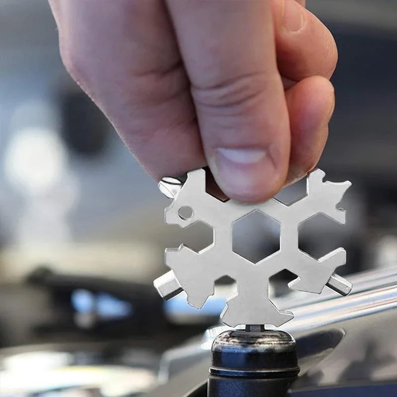 Sakerplus 18-in-1 Snowflake Multi-Tool