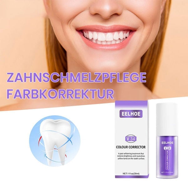 Zahnfarbkorrektur