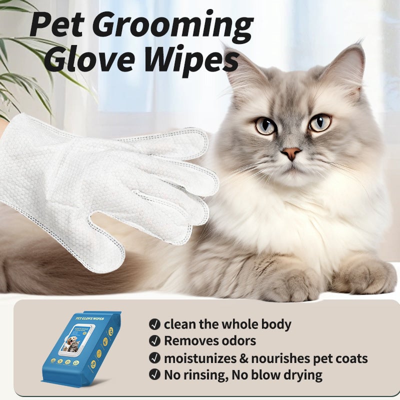 Pet Glove Wipes--20 PCS