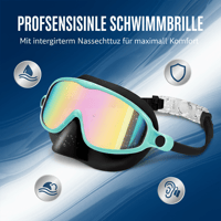 Kids Swimming Nose Cover Goggles