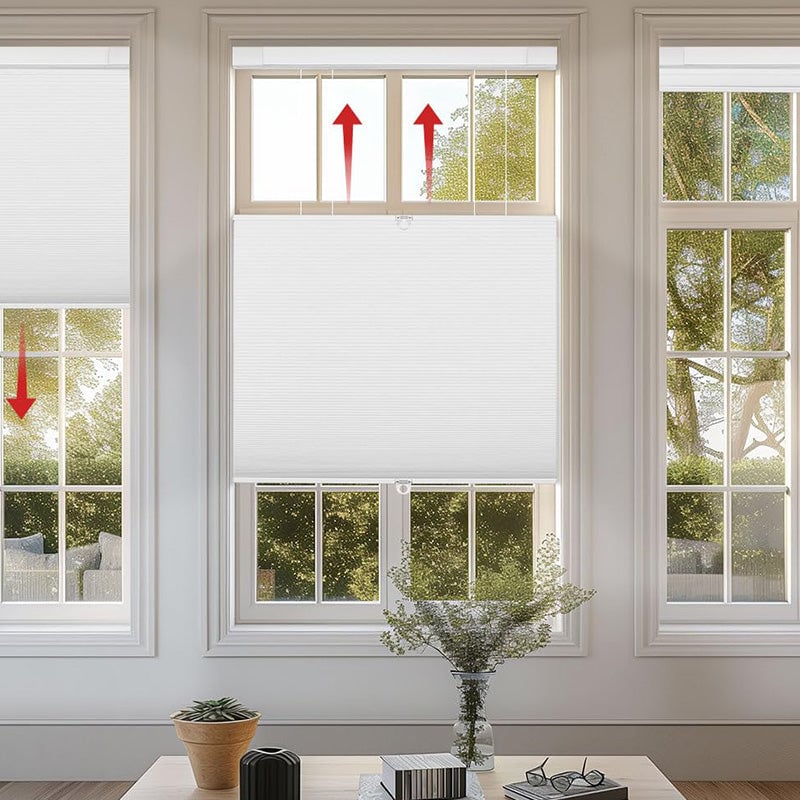 No Tools No Drill Vinyl Blinds