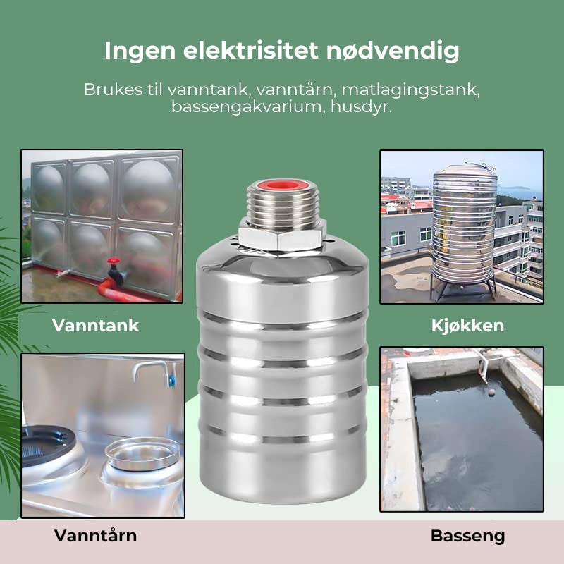 304 rustfritt stål Helautomatisk vannnivåkontroll