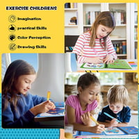 Magic Water Coloring Book（18.3*14.8cm/7.20*5.83in）