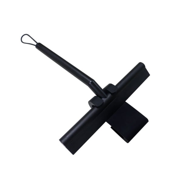 Rubber strip cleaning wiper