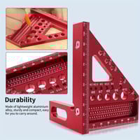 3D Multi-Purpose Carpenter's Triangle Square