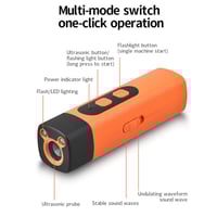 Mini Rechargeable Ultrasonic Dog Repeller and Anti-Barking Device