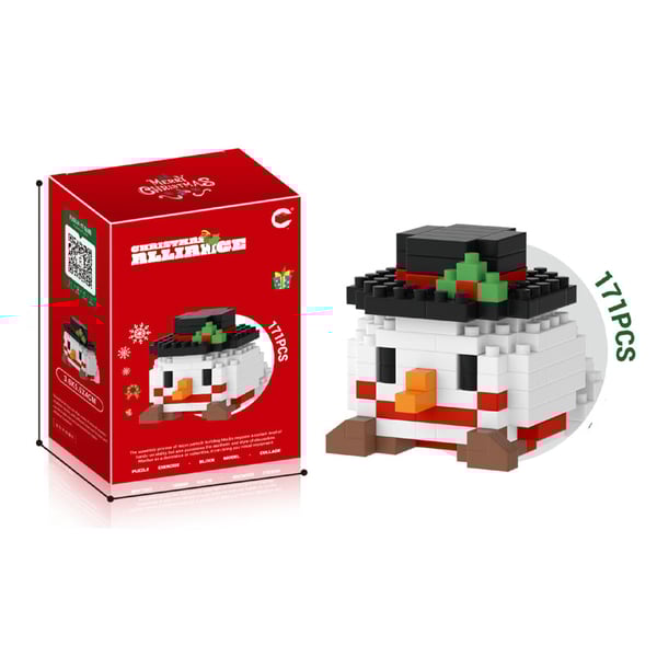 Christmas element building blocks