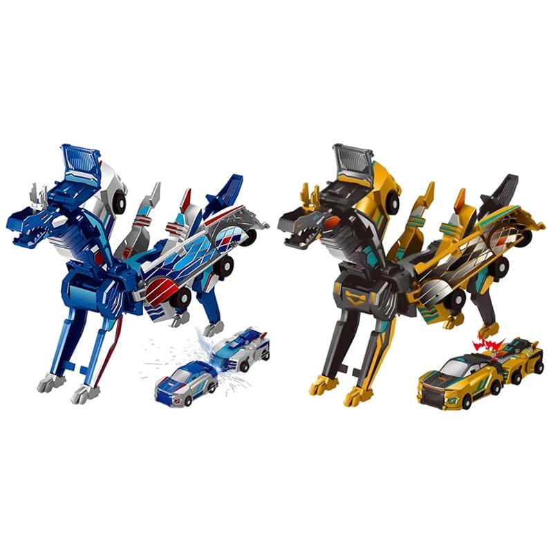 upsell-2-in-1 Magnetische Autos: Drachen und Einhörner