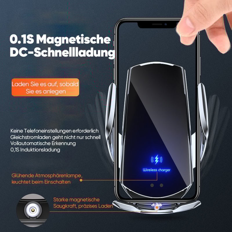 Kabellos aufladbarer Telefonhalter