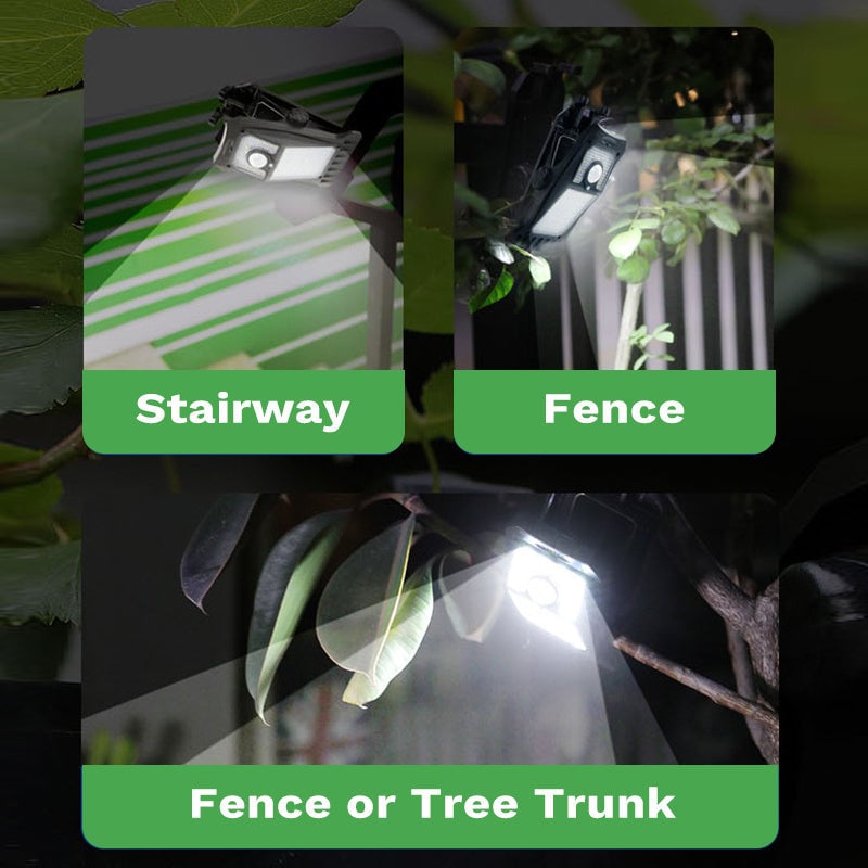 Solar Sensor Clip Light💡LIGHT YOUR LIFE ANYTIME,ANYWHERE💡
