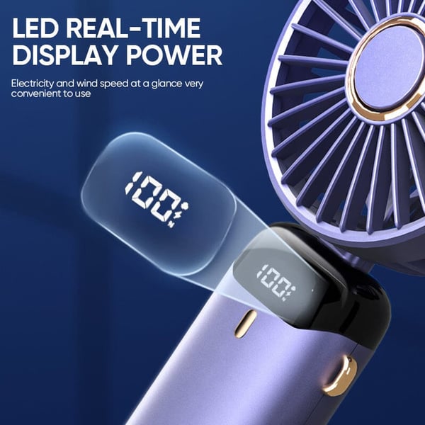 Tragbarer elektrischer USB-Ventilator