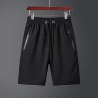 Miesten Casual Shortsit Suorat rantahousut Suorat rantahousut