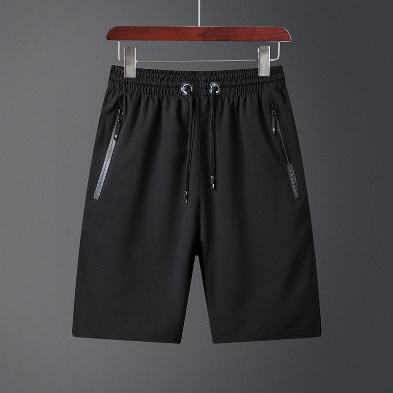 Miesten Casual Shortsit Suorat rantahousut Suorat rantahousut