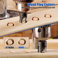 Sakerplus Wood Countersink Drill Bit Set