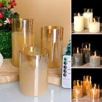 🕯️3D Glass Realistic LED Light