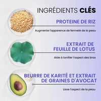 Crème pour les bras sculptée et tonique💪