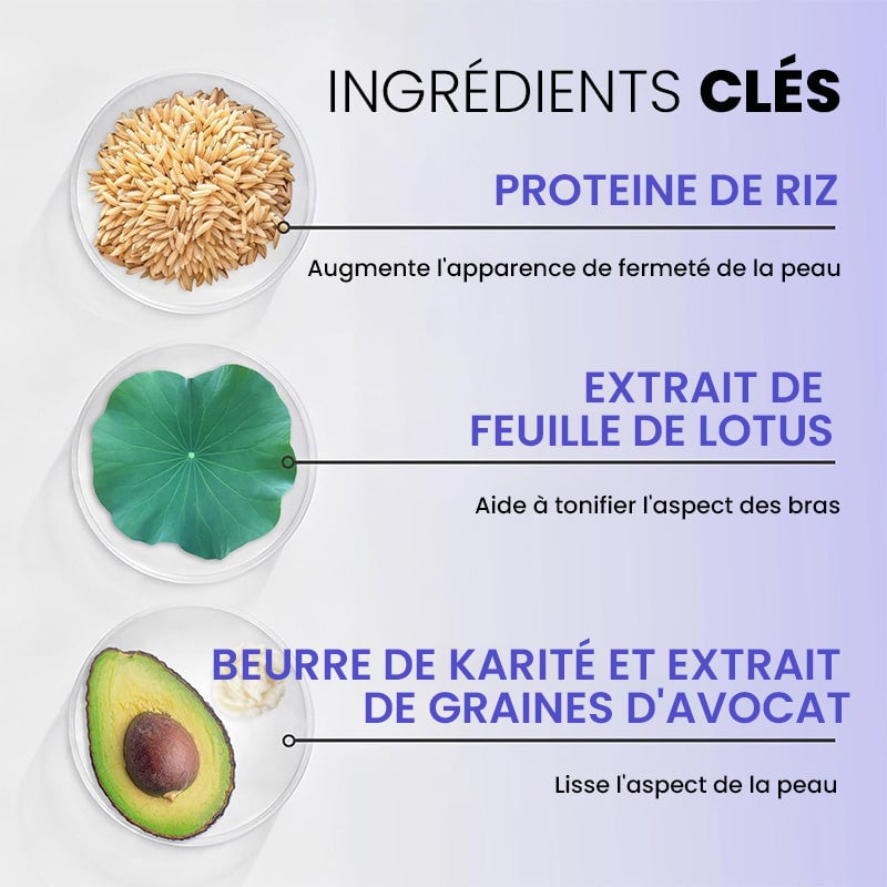 Crème pour les bras sculptée et tonique💪