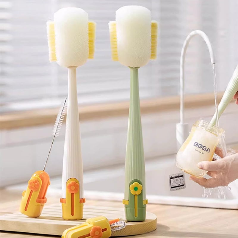 5-in-1 Multi-Functional Cup & Bottle Cleaning Brush