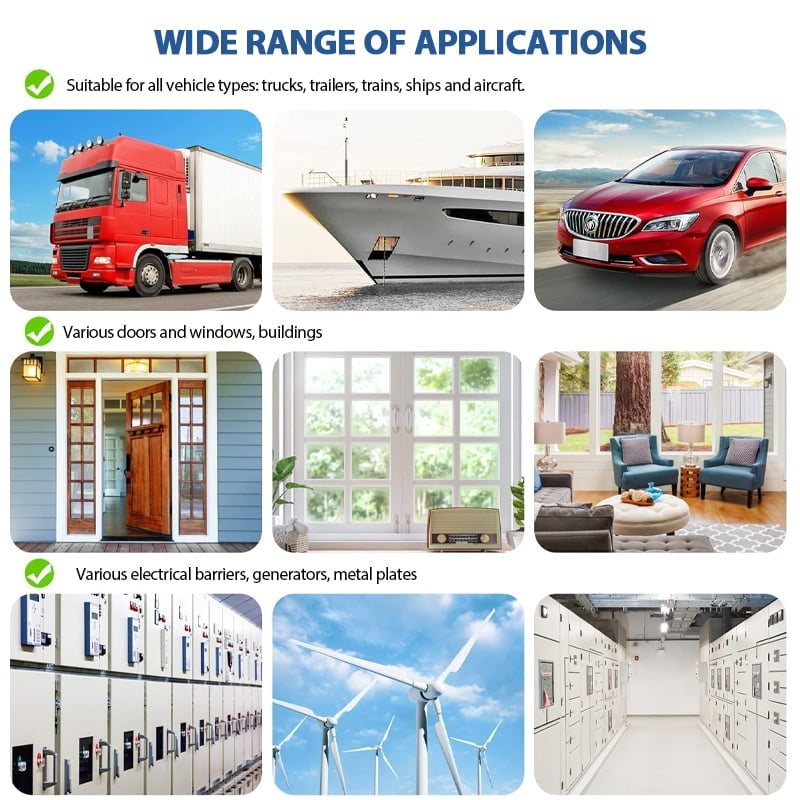 🚗 Automotive Weather Stripping Rubber Seal