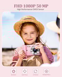 Sakerplus Upgrade FHD 1080P Digital Camera