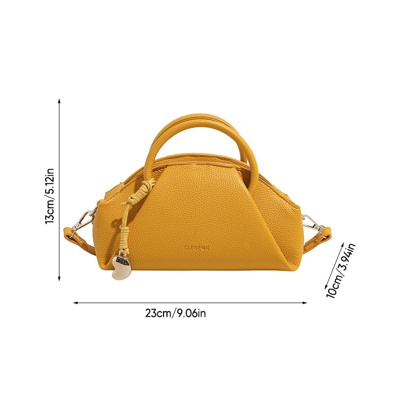 Fashion Simple Solid Colour Shoulder Bag