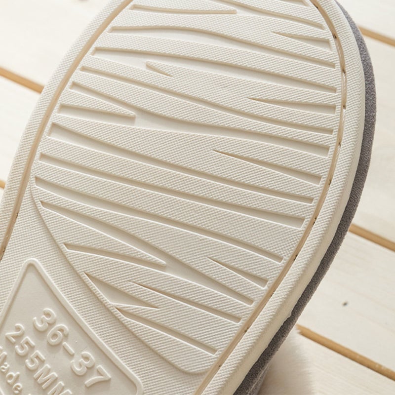 Plush Thermal Non-Slip Home Slippers