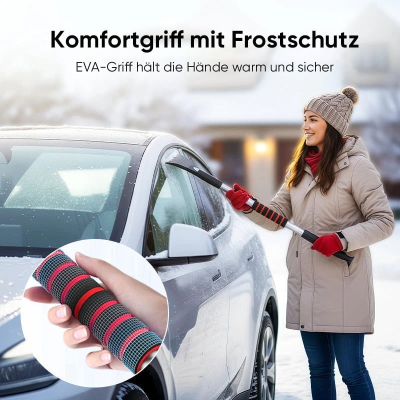 Sakerplus® Ausziehbarer Auto-Schnee- und Eiskratzer