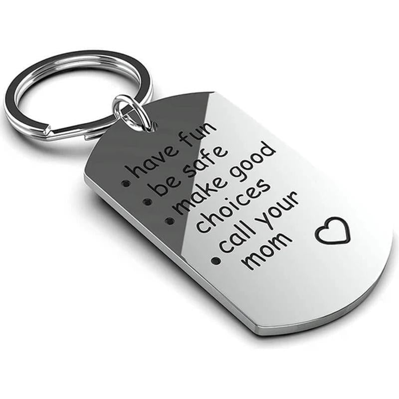 Gifts For Boys Girls Stainless Steel Keychain