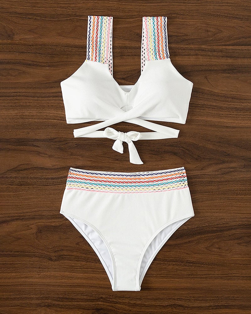 Women's sexy strappy bikini