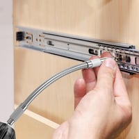 Universele flexibele schacht batchkop