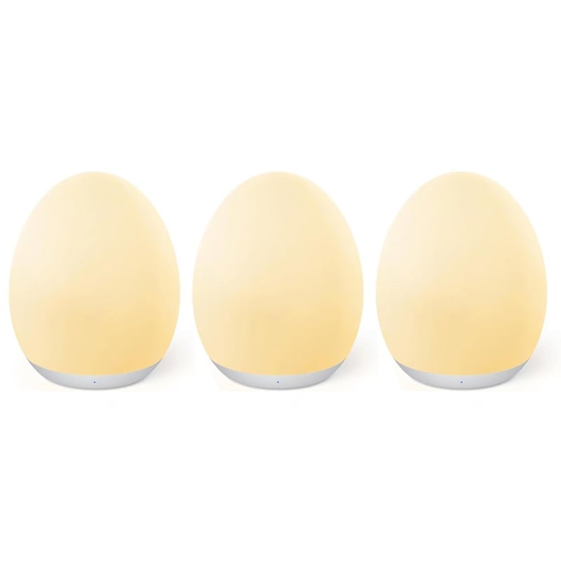 Dino Glow Egg – Soft Silicone Night Light with RGB Colors