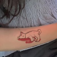 3D Stereo Tattoo Sticker