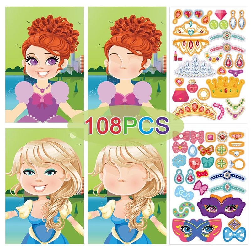 ✨Peuterstickersboek voor jongensmeisjes