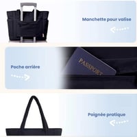 Sac cabas matelassé pour femme