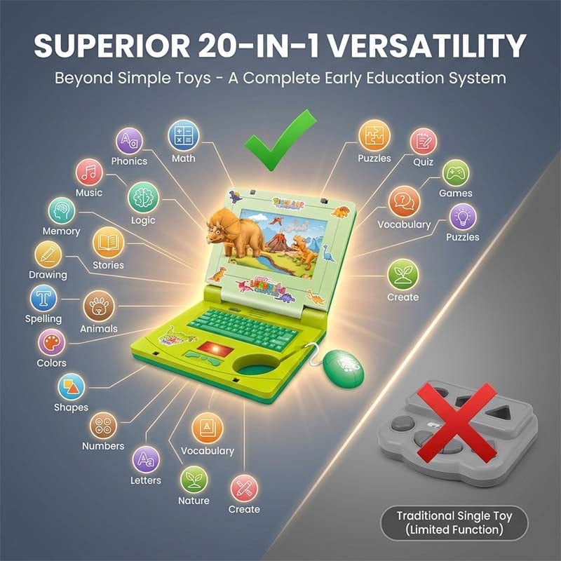 Kids Interactive Learning Laptop Toy