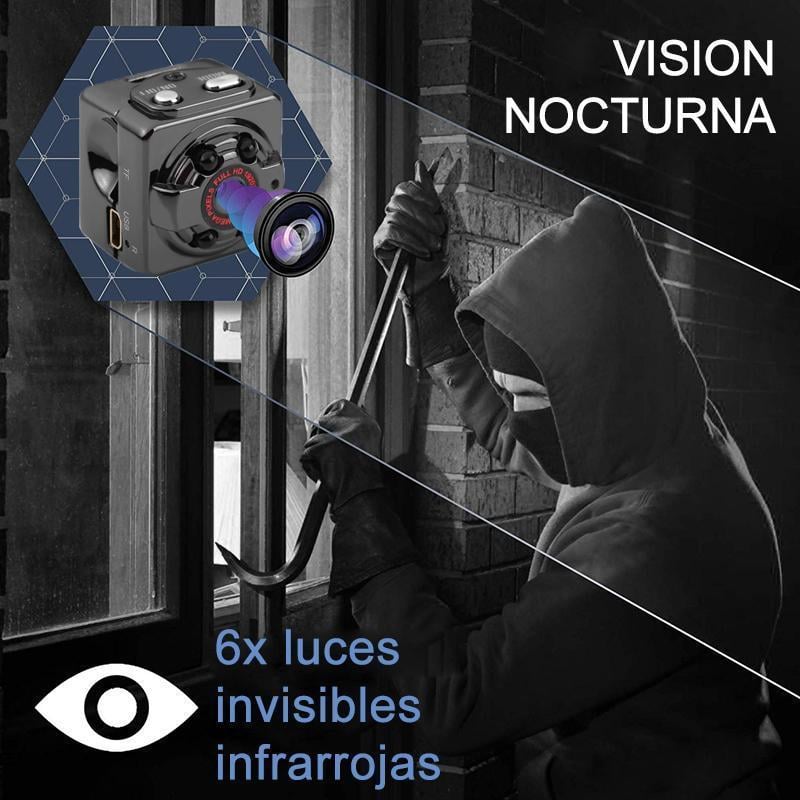 Mini cámara al cuerpo de 1080P y 12 millones de píxeles