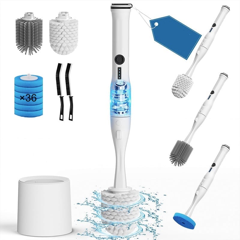 Elektrische Toilettenbürste mit Halter-Set