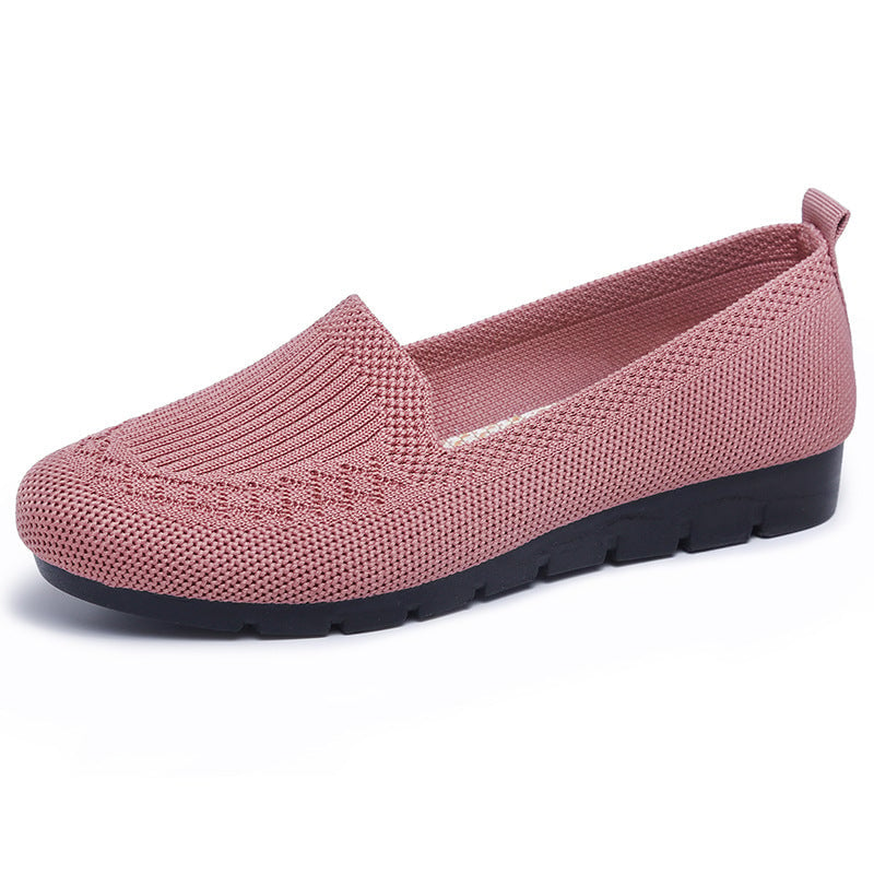 Women’s Mesh Breathable Slip on Flat Shoes