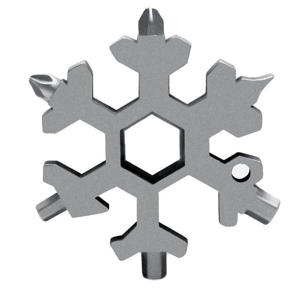 Amenitee® 18-in-1 Snowflake Multi-Tool (gift set)