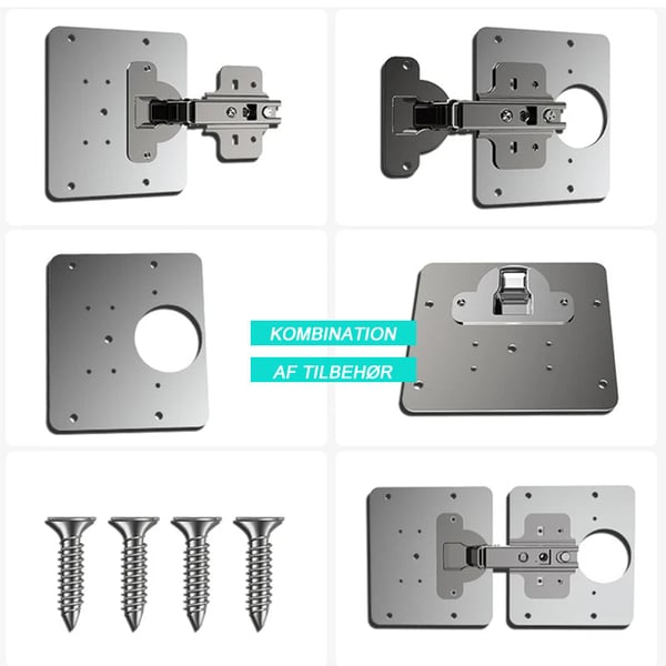 【Sale】Reparationsstykke til hængselsideplade