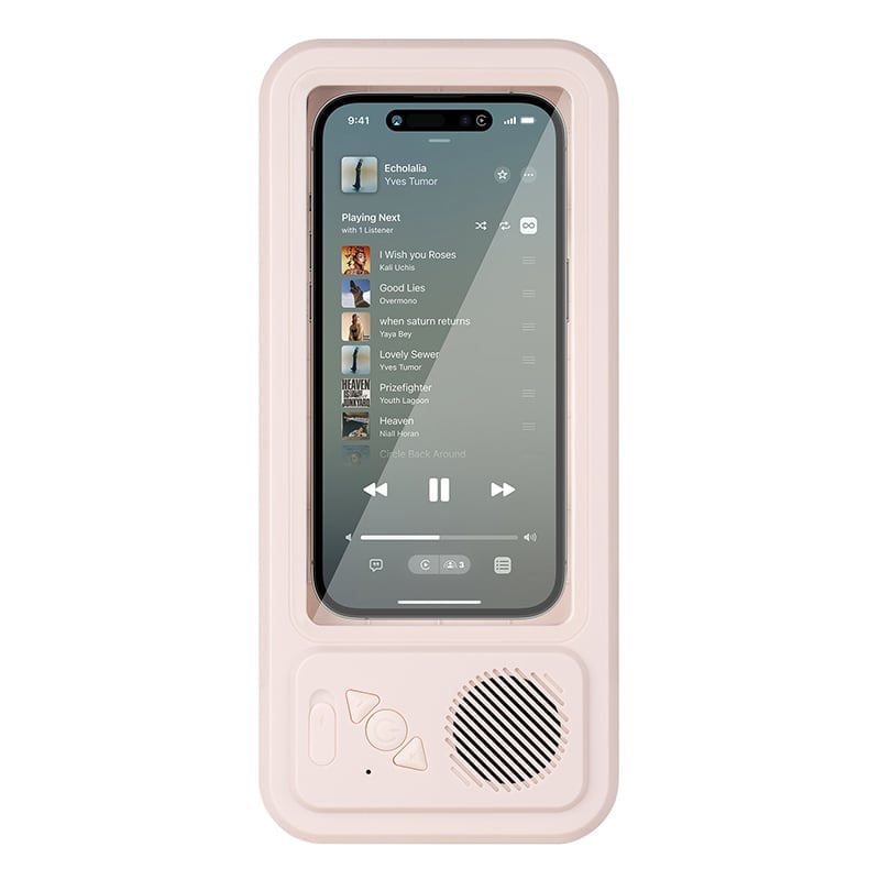 Sakerplus® Waterproof Bluetooth Speaker Phone Holder Box