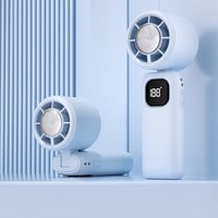 Foldable Ice Cooling Handheld Fan