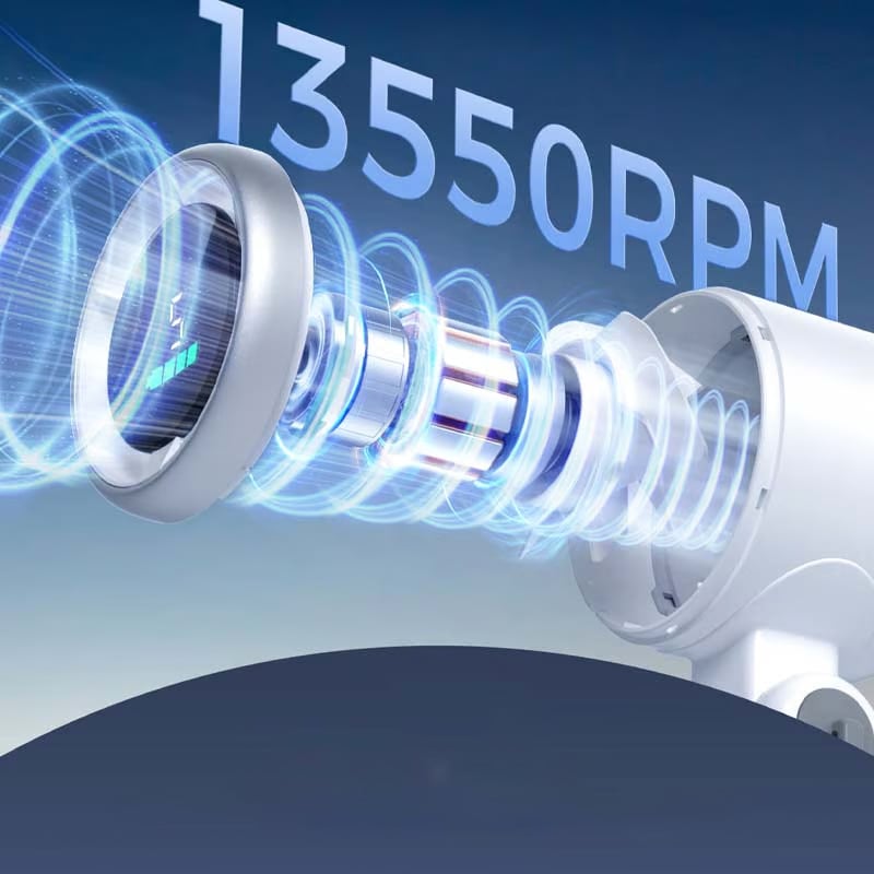 Handhållen Fällbar Hög-hastighets Turbinfläkt