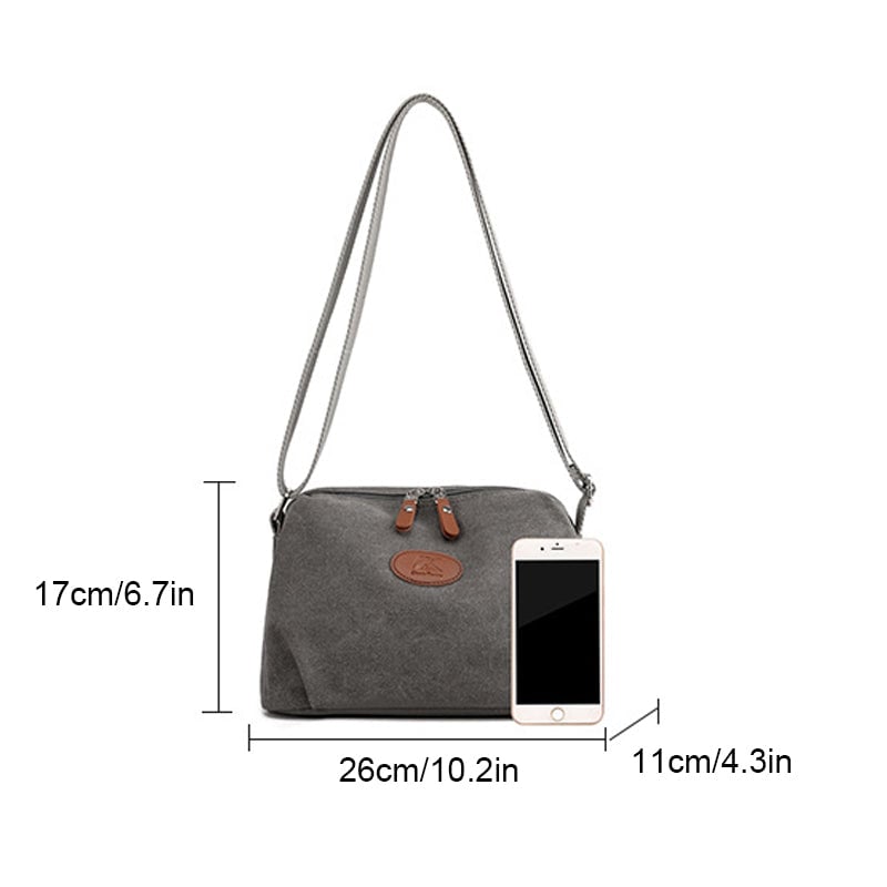 Canvas Crossbody Bag